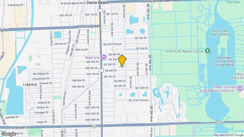 232 SE 6th St Map and Location Details