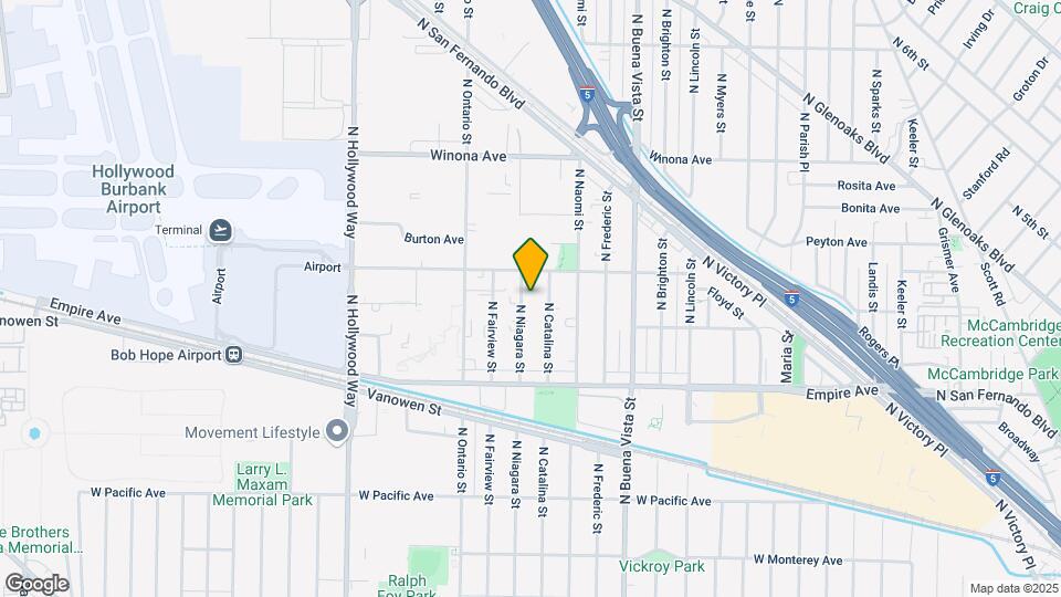 2324 N Niagara St Map and Location Details