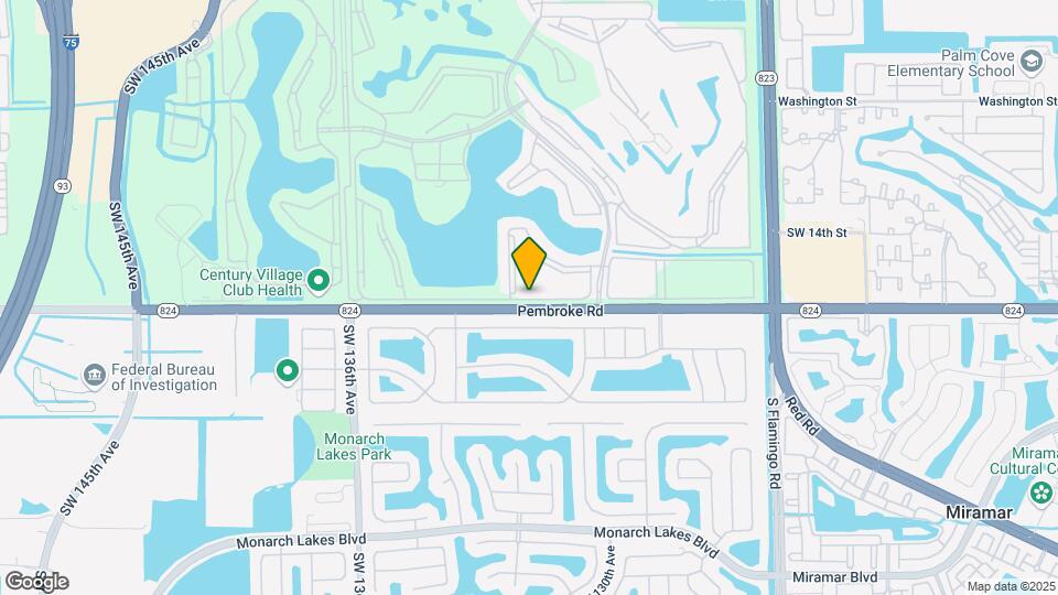 12955 SW 16th Ct, Unit 302 Map and Location Details