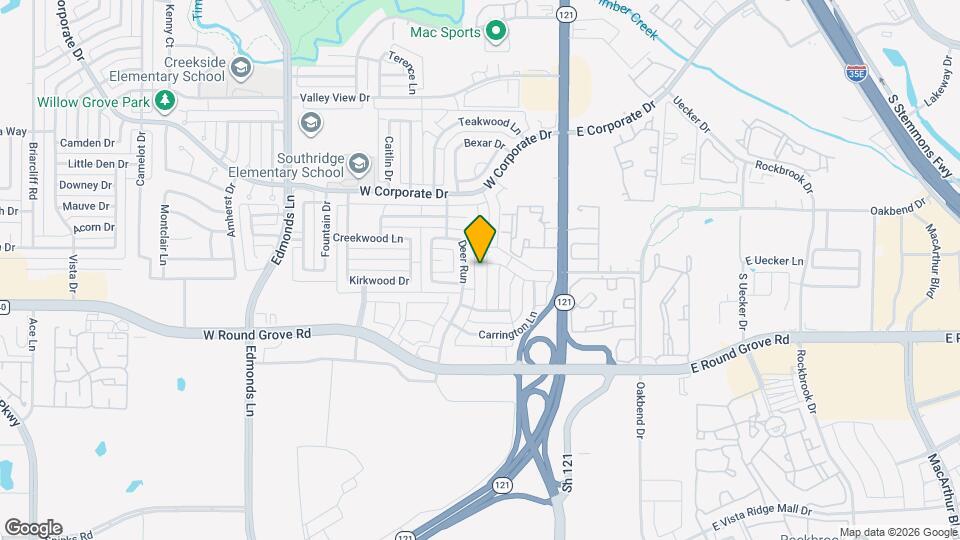 2444 Sunderland Ln Map and Location Details