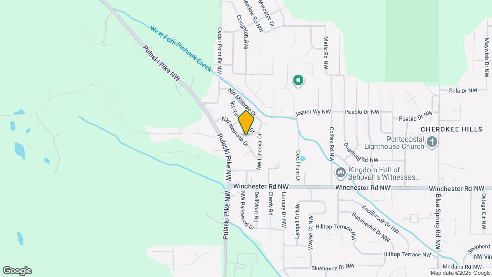 3912 NW Neptune Dr Map and Location Details