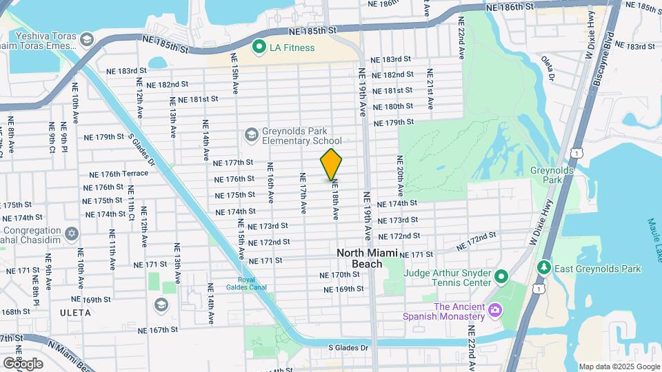 1795 NE 175th St Map and Location Details