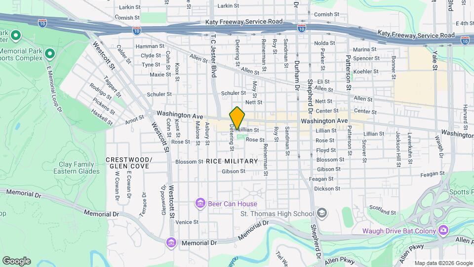 5321 Lillian St Map and Location Details