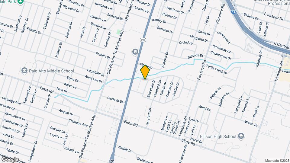 2813 Cantabrian Dr Map and Location Details
