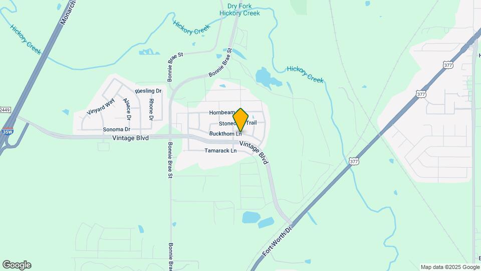 3129 Buckthorn Ln Map and Location Details