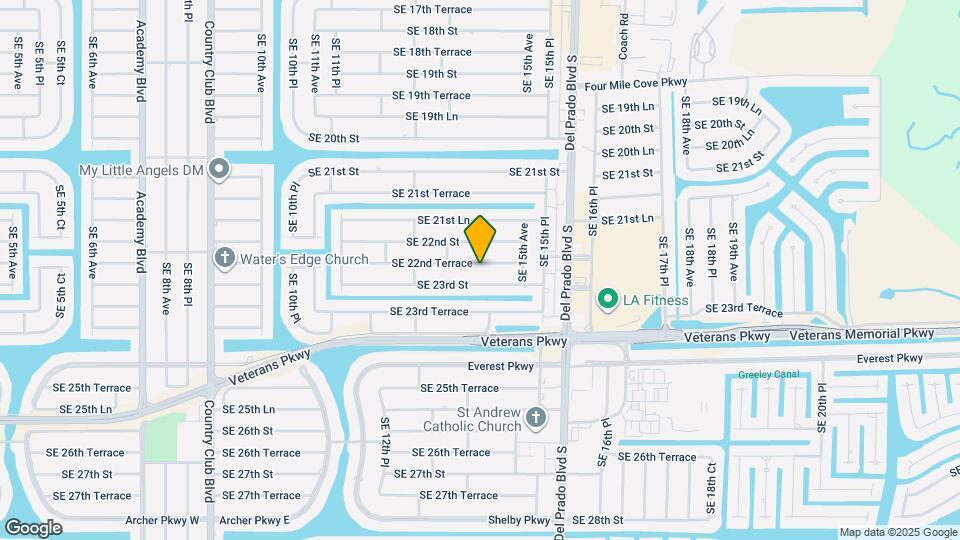 1424 SE 22nd Terrace Map and Location Details