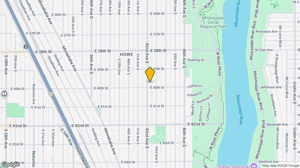 3951 42nd Ave S Map and Location Details