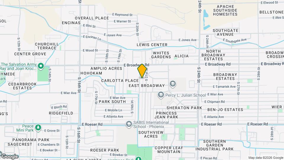 4451 S 20th St Map and Location Details