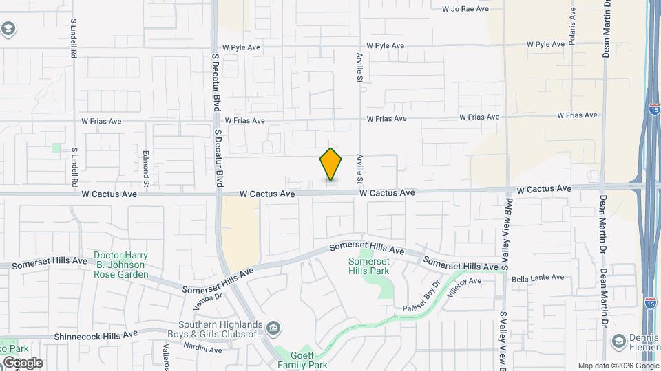 4475 Days Creek Ave Map and Location Details