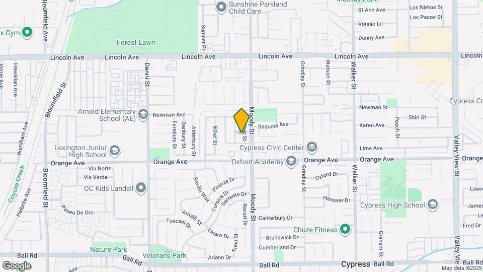 9379 Esther St Map and Location Details