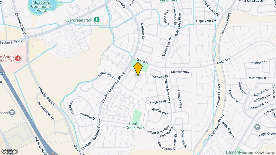 10195 Coyote Creek Ct Map and Location Details