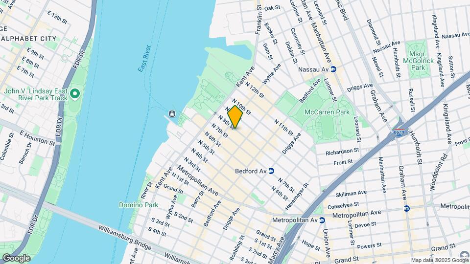 102 N 8th St Mapa y Detalles de la Ubicación
