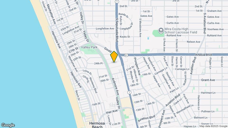 656 24th Pl Map and Location Details