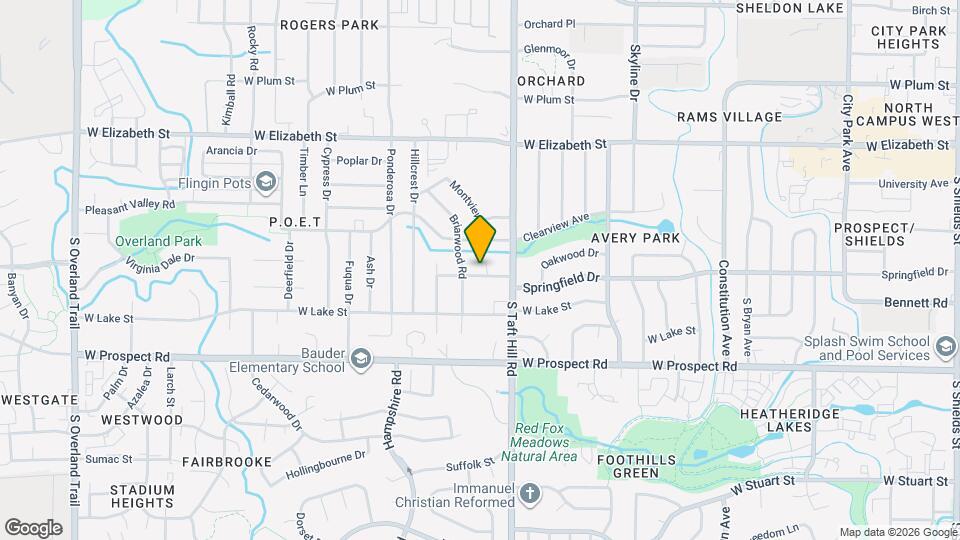 2136 Springfield Ct Map and Location Details