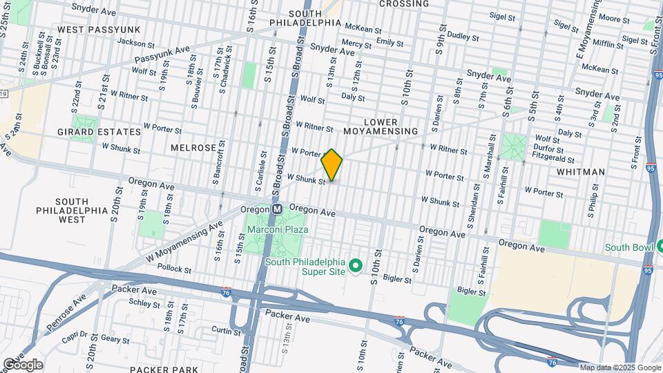 2601 S Camac St Mapa y Detalles de la Ubicación
