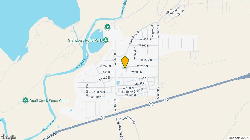 3612 W 200 N Map and Location Details