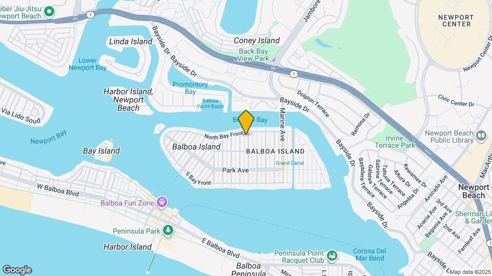 321 Coral Ave Map and Location Details