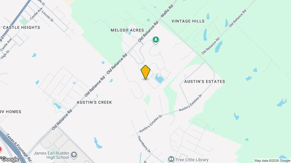 Available for Immediate Move-in! Wonderful Single Family Home in Siena!, Unit #3 Map and Location Details