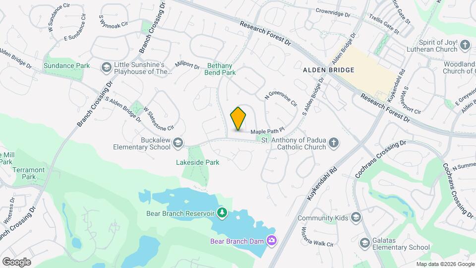 199 Maple Path Pl Map and Location Details