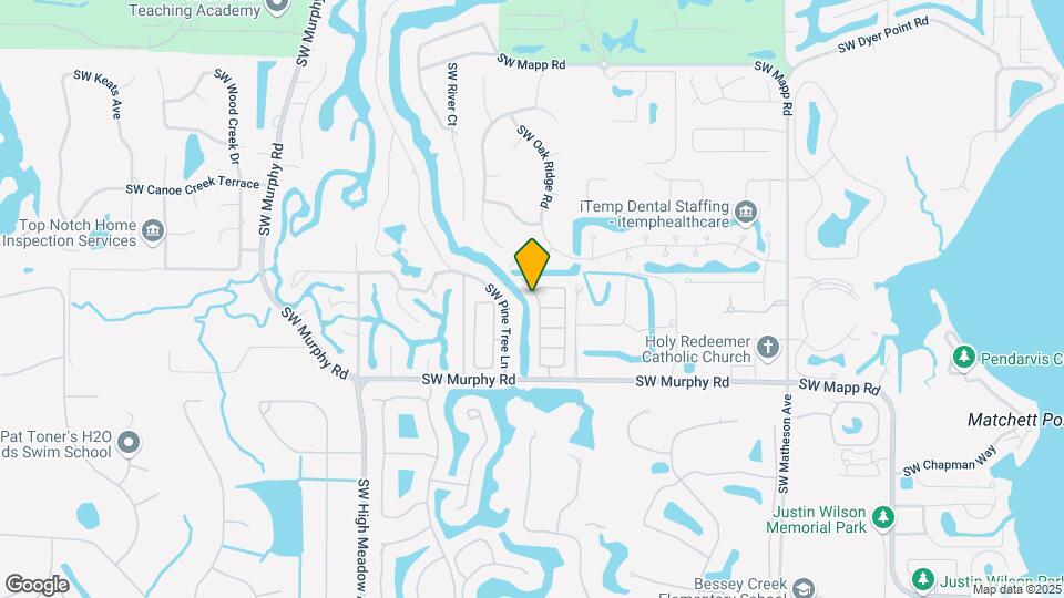 1260 SW 25th Ln Map and Location Details