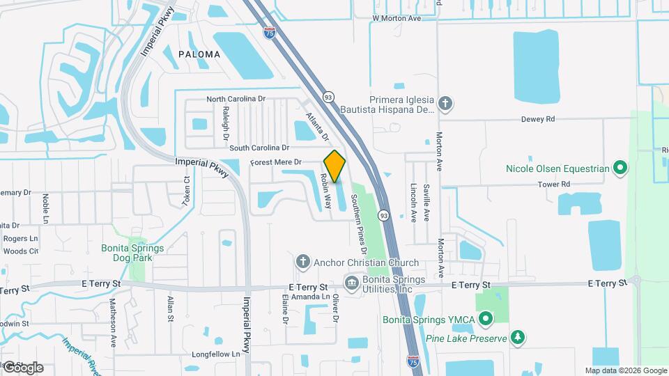 26571 Robin Way Map and Location Details