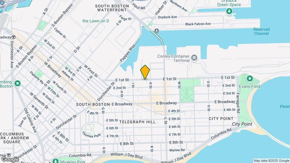 537 E 1st St Mapa y Detalles de la Ubicación