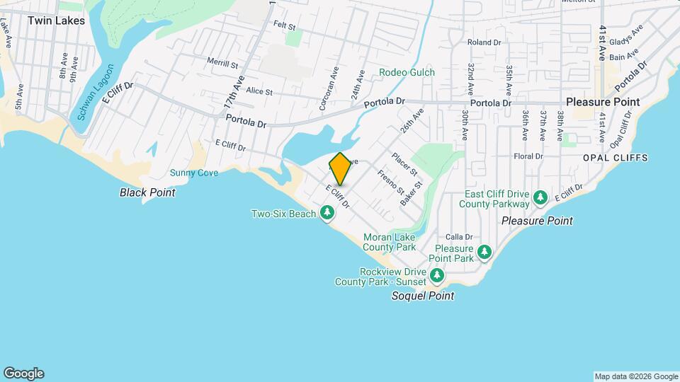 22525-2525 E Cliff Dr Mapa y Detalles de la Ubicación