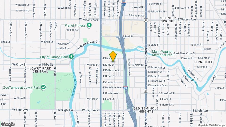 7703 N Branch Ave Map and Location Details