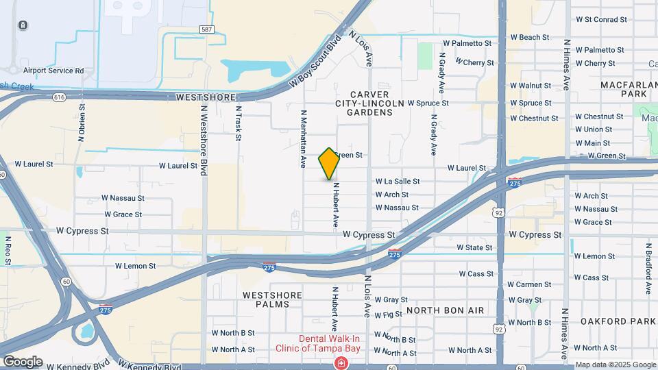 4306 W La Salle St Map and Location Details