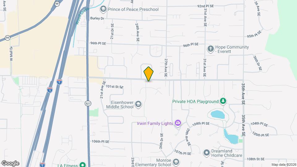 10011 25th Ave SE Map and Location Details