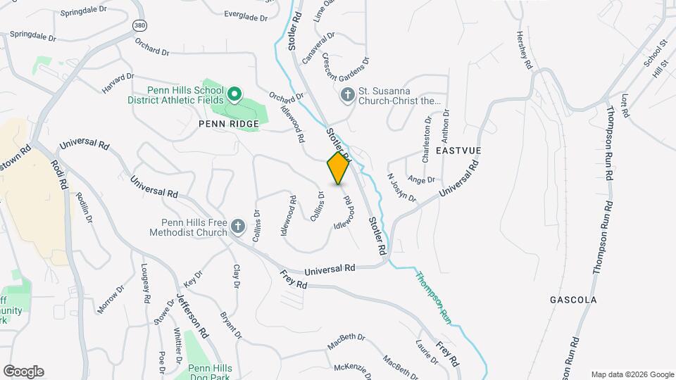 449 Idlewood Rd Map and Location Details