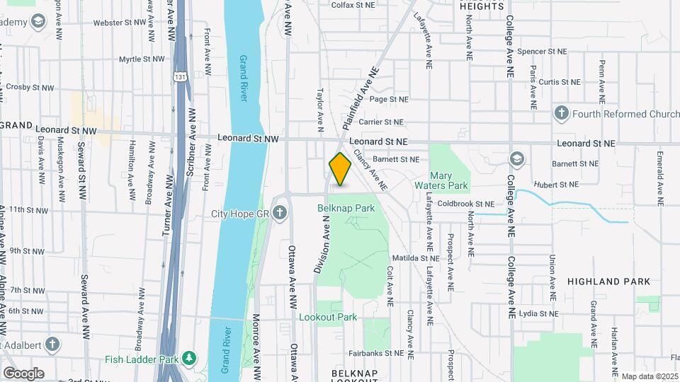 21 Coldbrook St NE Map and Location Details