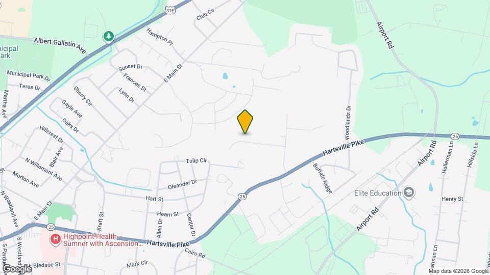 254 Hutch Ct Map and Location Details