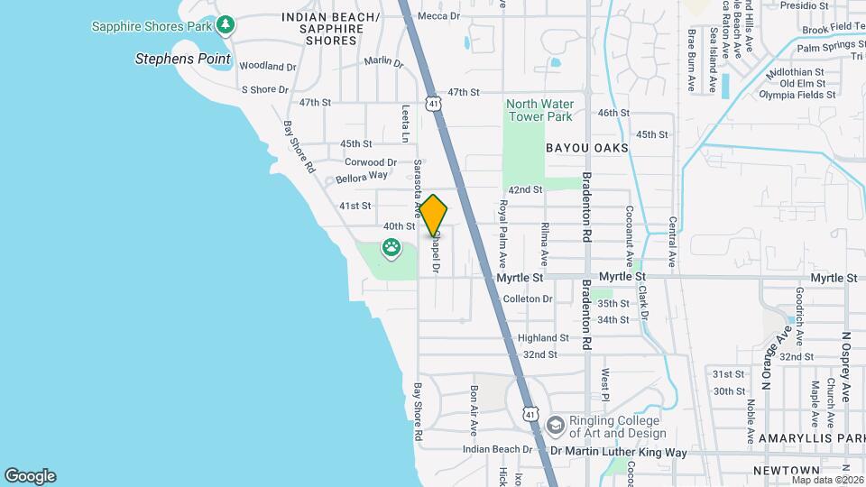 3843 Chapel Dr, Unit SI ID1623880P Map and Location Details