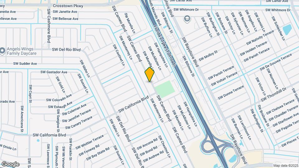 1896 SW Cameo Blvd Map and Location Details