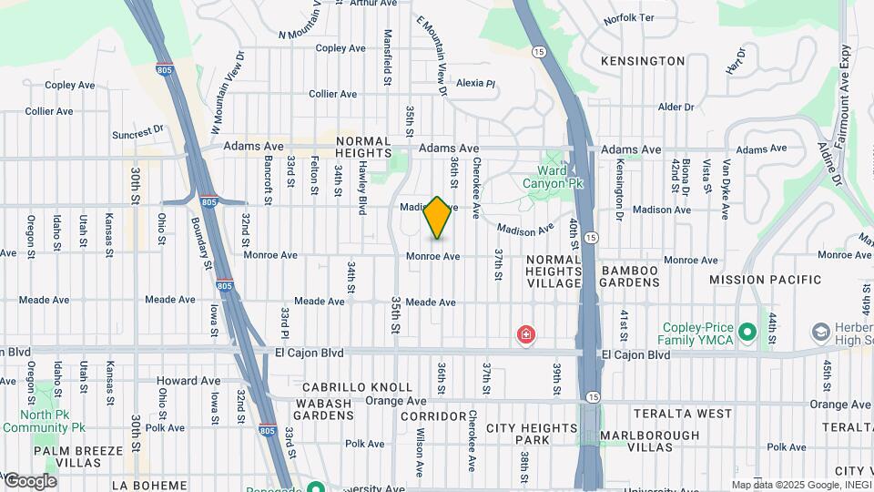 4519 Wilson Ave Map and Location Details
