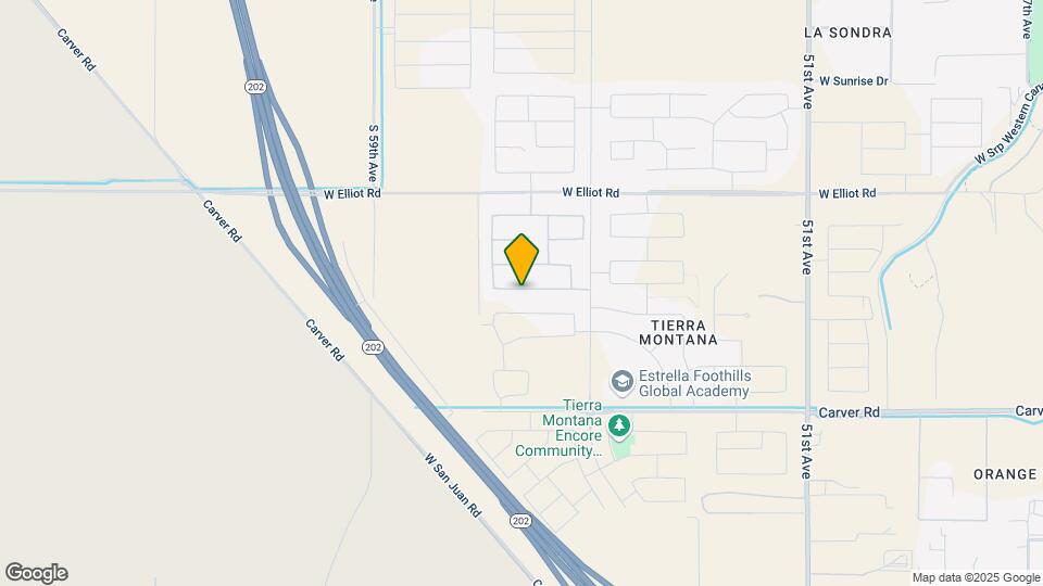 5621 W Rainwater Dr Map and Location Details