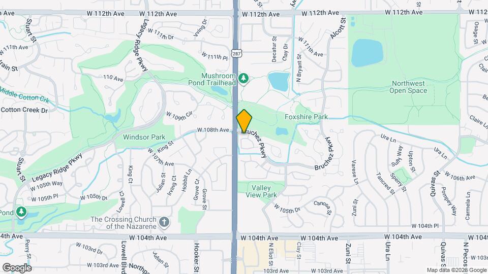 10760 Eliot Cir Map and Location Details