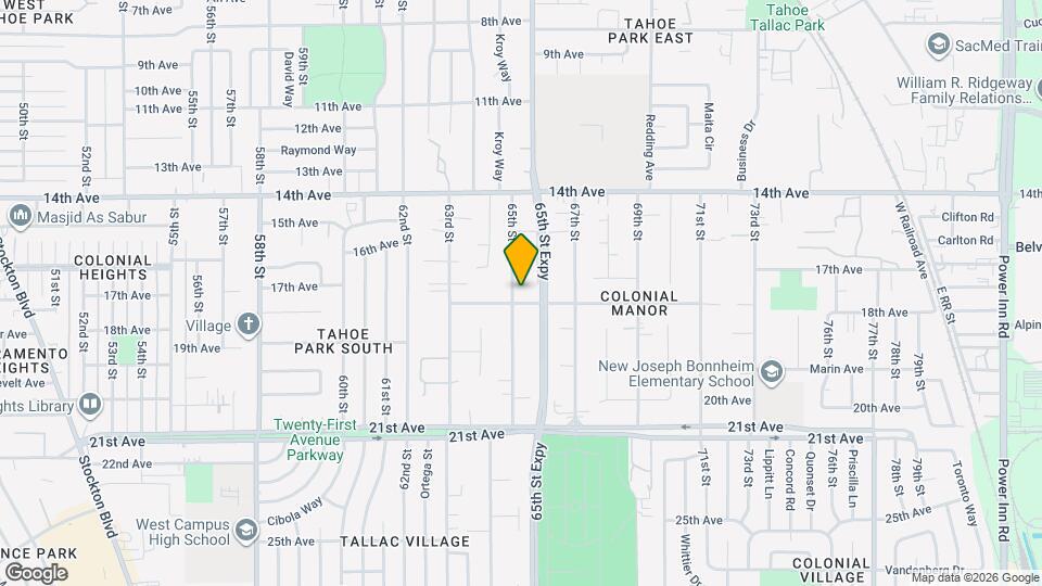 4281 65th St Map and Location Details