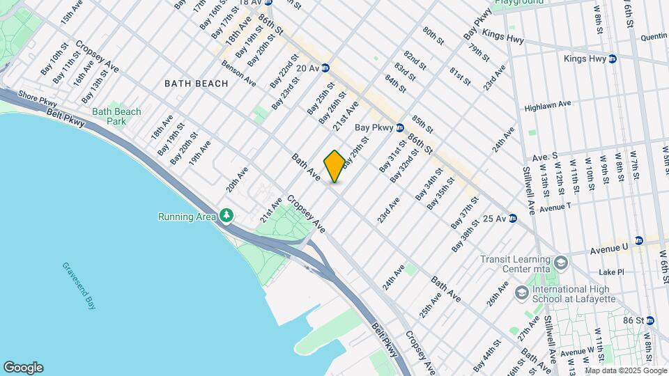 159 Bay 29th St Map and Location Details