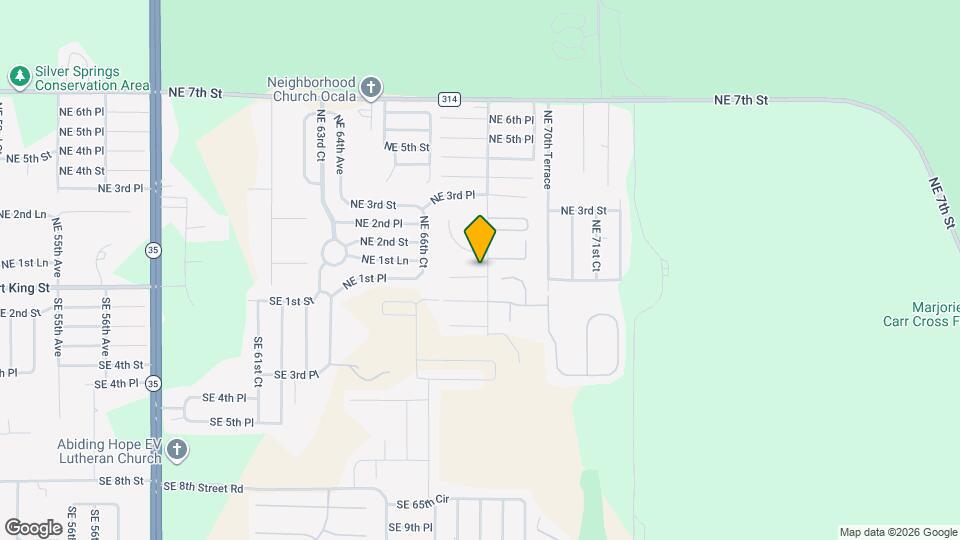 110 NE 68th Ct Map and Location Details