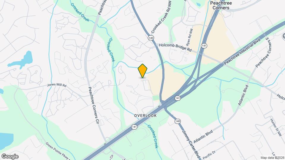 3312 Hidden Cove Cir NW Mapa y Detalles de la Ubicación