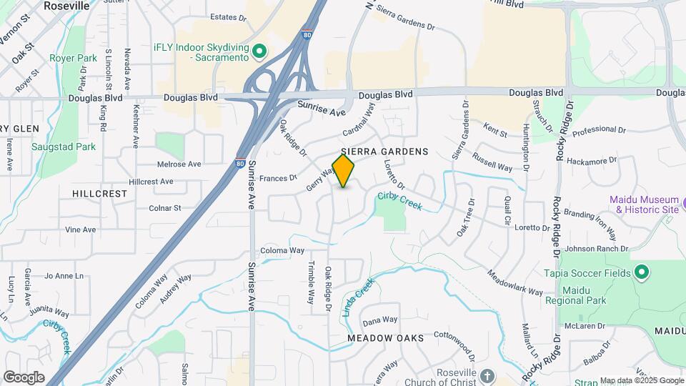 612 Gregory Ct Map and Location Details