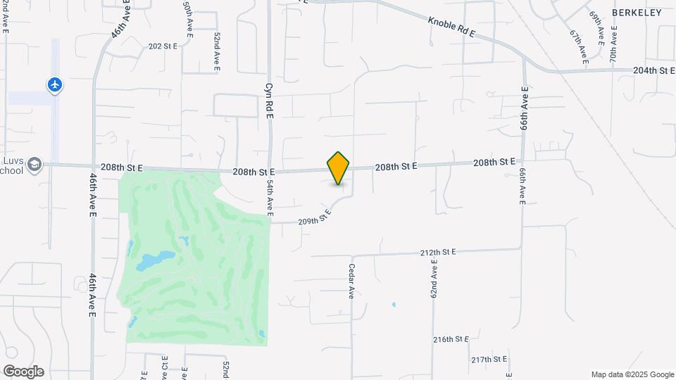 5702 208th St Ct E Map and Location Details