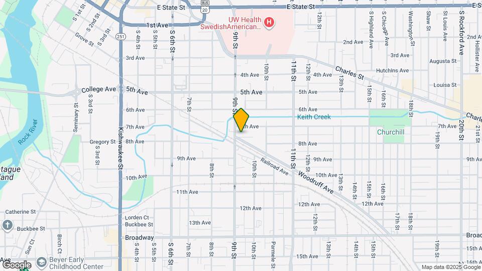 1310 Home Pl Mapa y Detalles de la Ubicación