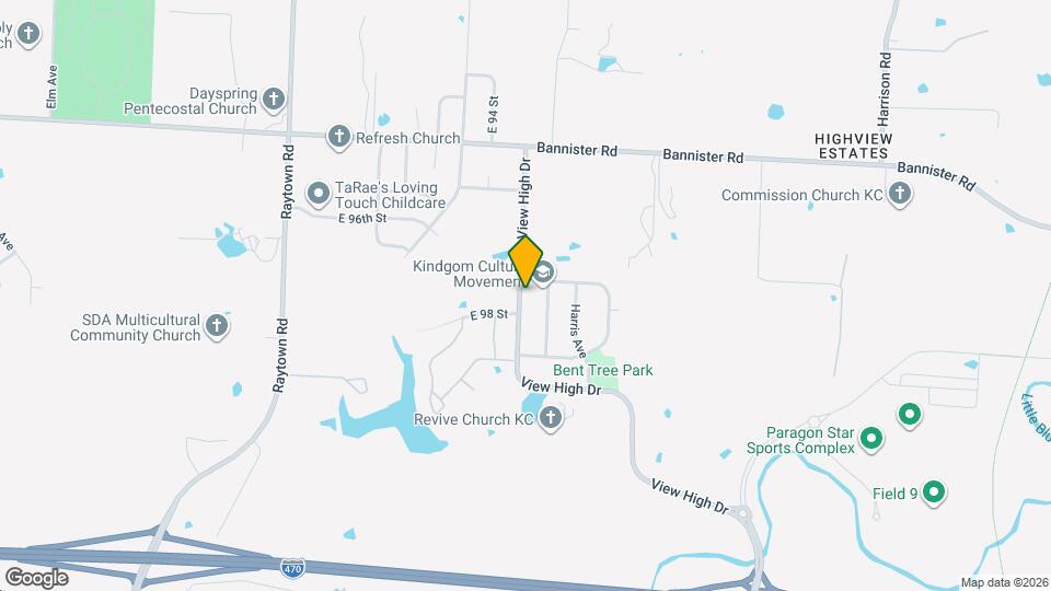 9723 View High Dr Map and Location Details