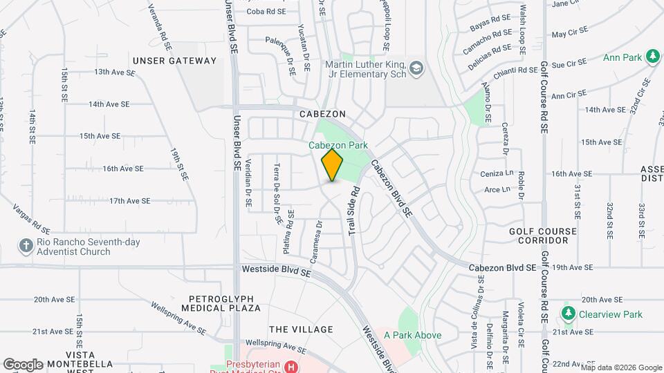 1640 Arbolera Loop Map and Location Details