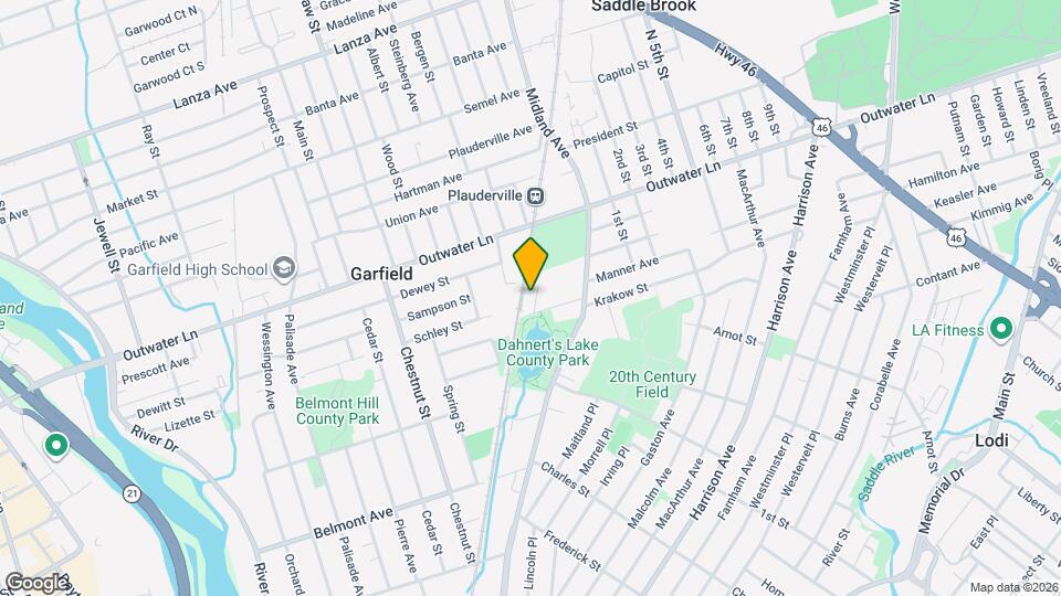 1 Dahnert Park Ln Map and Location Details