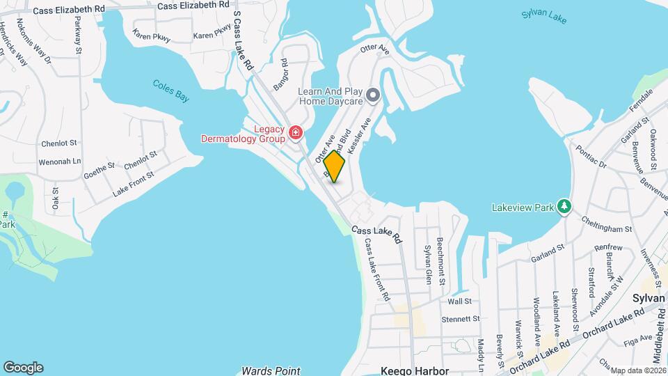 1547 Cass Lake Rd Map and Location Details