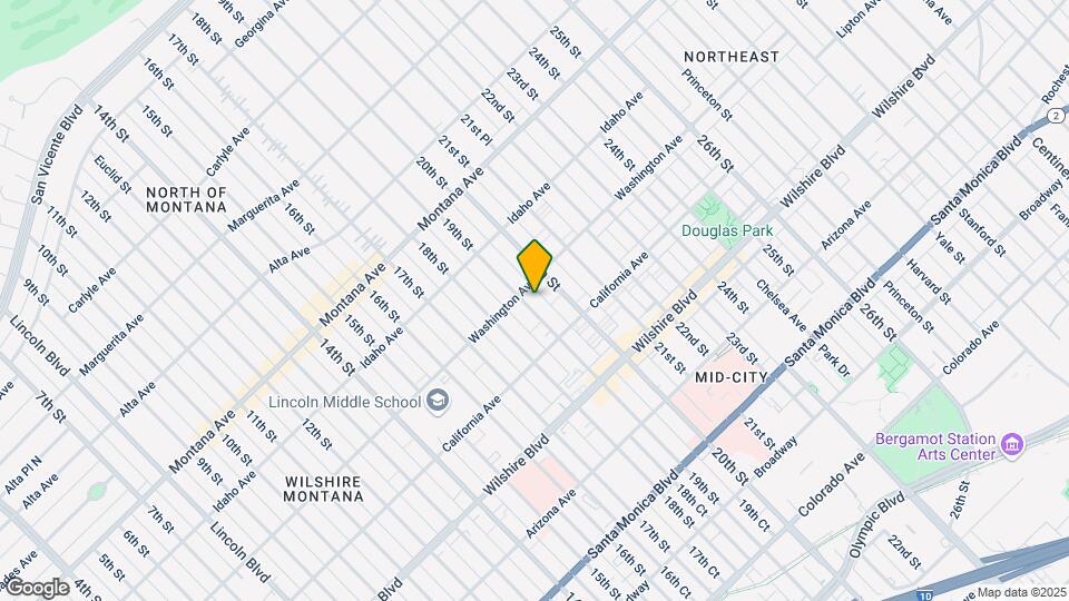1015 19th St Map and Location Details